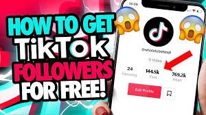 TikTok free followers
